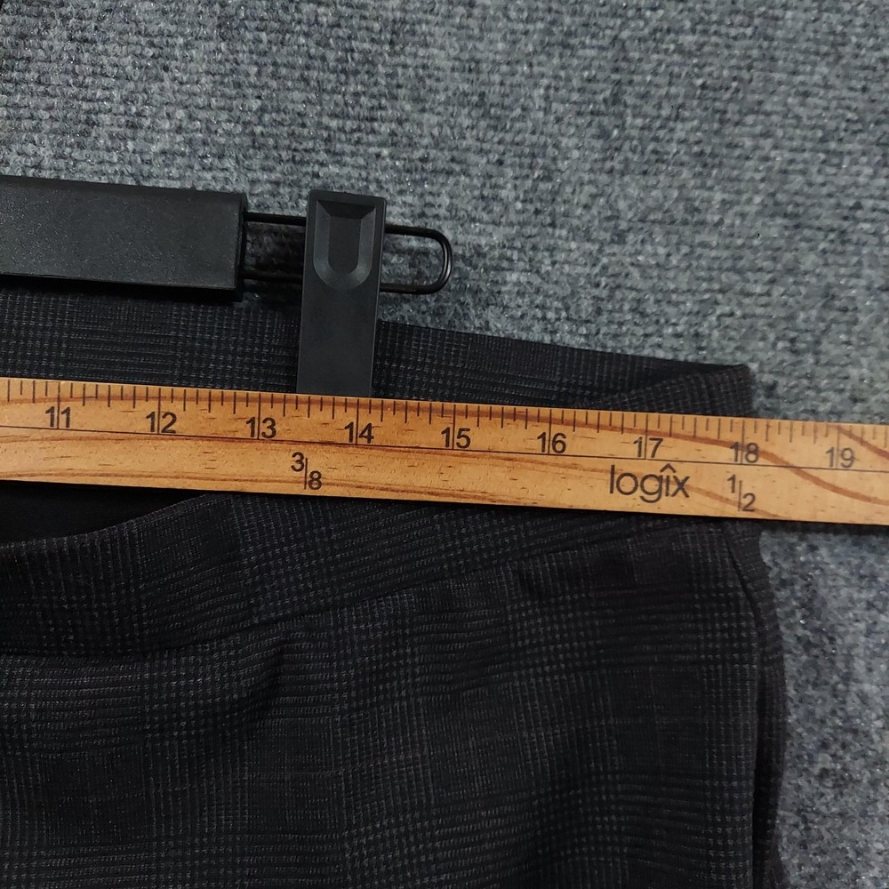 Philosophy Republic Clothing Jegging Pants Womens 2X Gray‎ Plaid Pull On Stretch - Picture 9 of 14